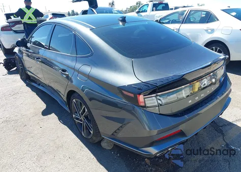 2025 Hyundai Sonata N Line из США, поврежденный, VIN KMHL54JC4SA483645